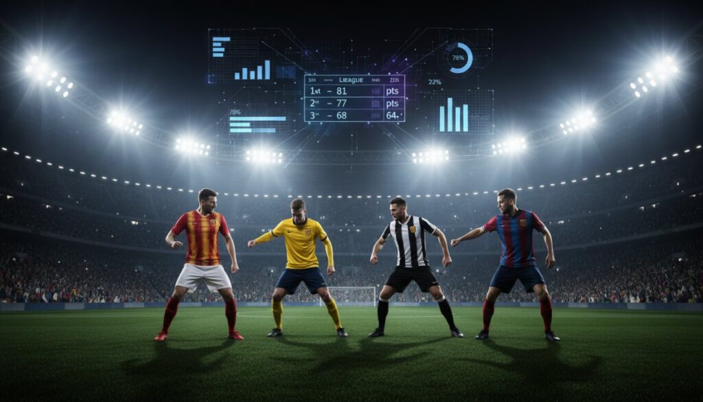 Galatasaray ve Fenerbahçe: Şampiyonluk Mücadelesinde Son Durum