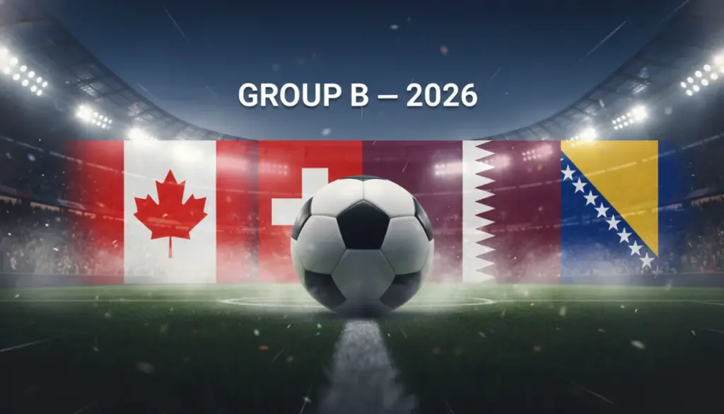 2026 Dünya Kupası B Grubu: Kanada, İsviçre, Katar ve Bosna Hersek’e Yakından Bakış
