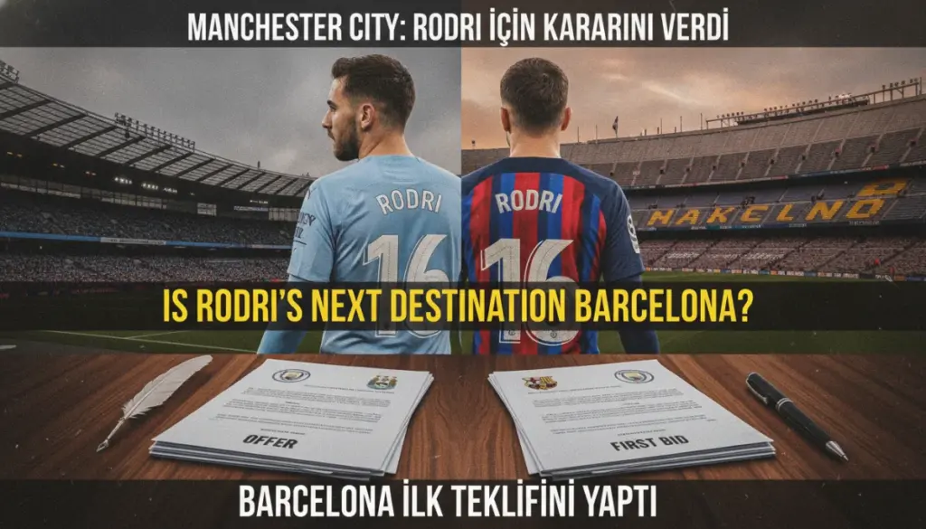 Rodri Dosyasında Barcelona-Madrid Çekişmesi